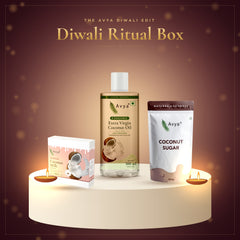 Avya Diwali Ritual Box – Oil Bath & Sweets Gift Set